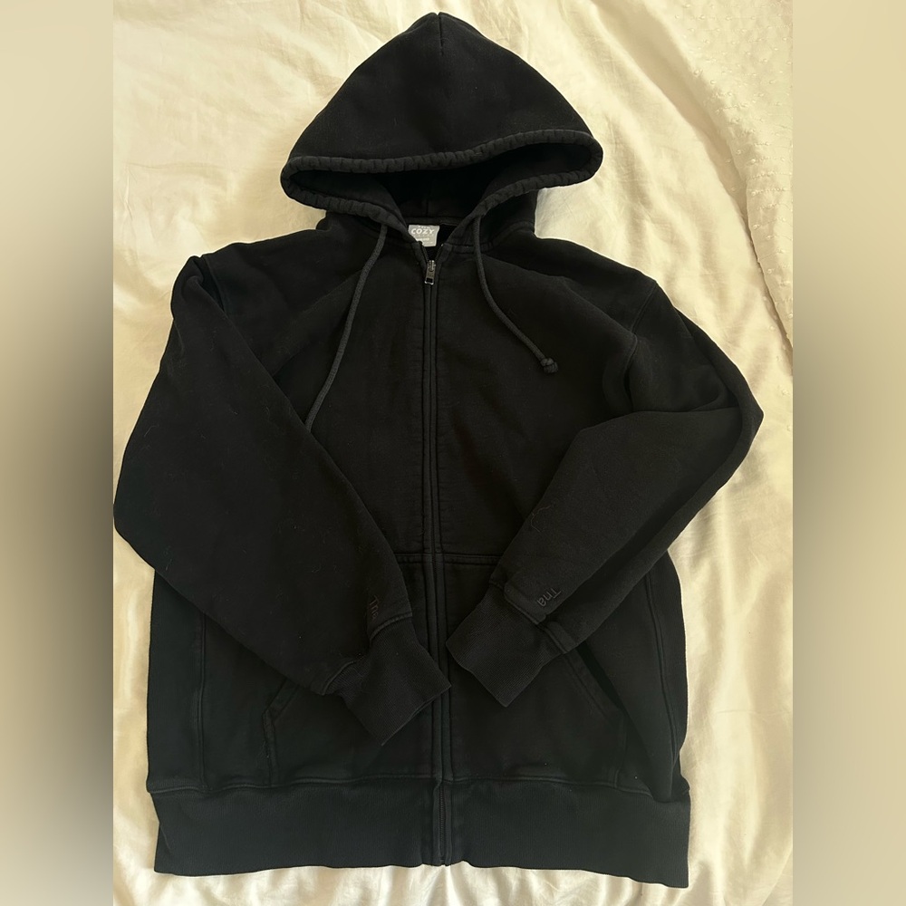 Aritzia Boyfriend Zip-Up Hoodie